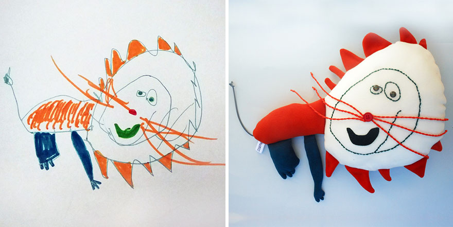 I Turn The Drawings Of Little Artists Into Reality