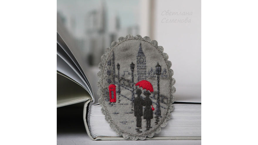 Light Of Sweet Windows: Comfy Brooches By Svetlana Semenova Light Of Sweet Windows: Comfy Brooches By Svetlana Semenova