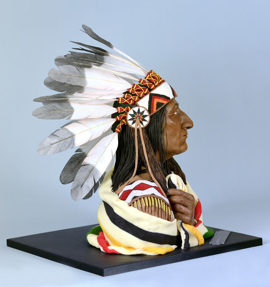 It Took Me Over 3 Weeks To Make This Chief Crowfoot Cake