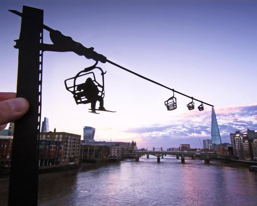 Using Paper Cutouts To Turn Famous Landmarks Into Art (57 New Pics) Using Paper Cutouts To Turn Famous Landmarks Into Art (57 New Pics)