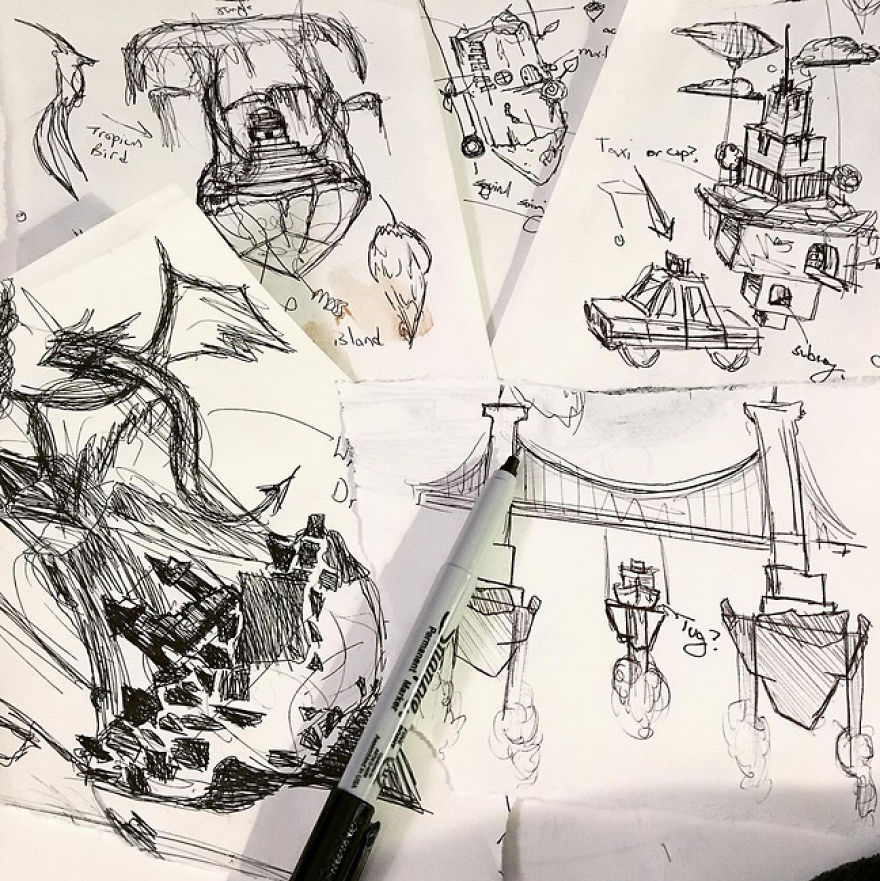 I Designed Themed Floating Islands I Designed Themed Floating Islands