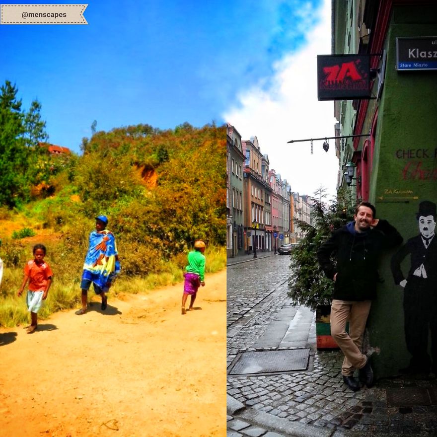 I Find Myself On The Roads &#8211; Turkish Traveller Great Collage Works