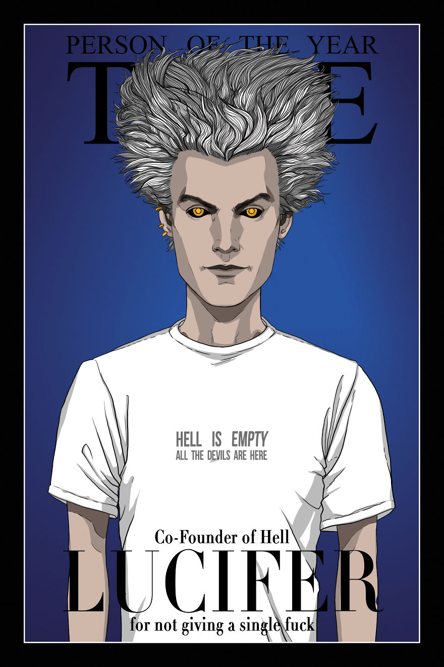 I Redesign Biblical Characters, So They’d Fit For The 21st Century