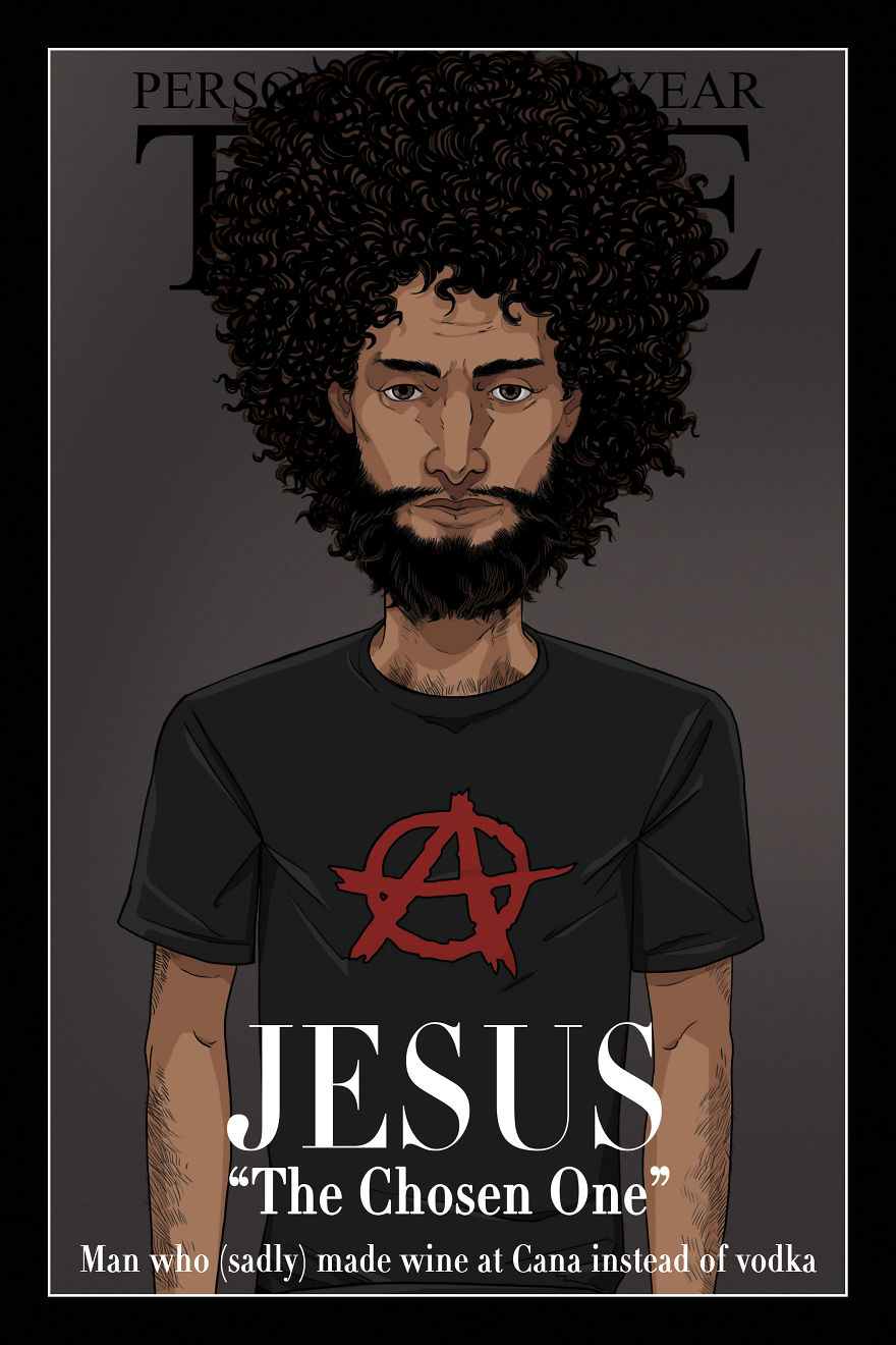 I Redesign Biblical Characters, So They’d Fit For The 21st Century