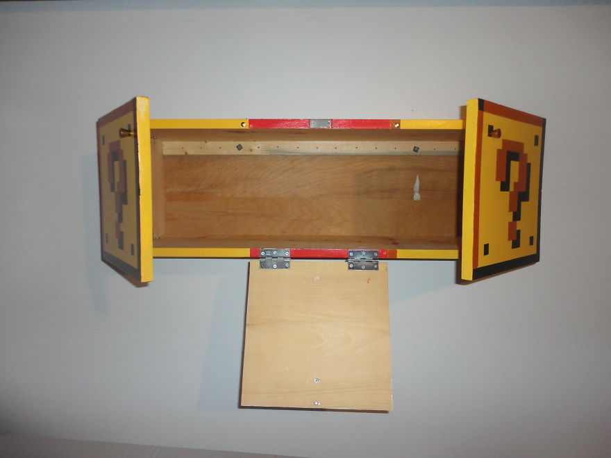 I Made This Mario-Themed Cabinet For My Friend I Made This Mario-Themed Cabinet For My Friend