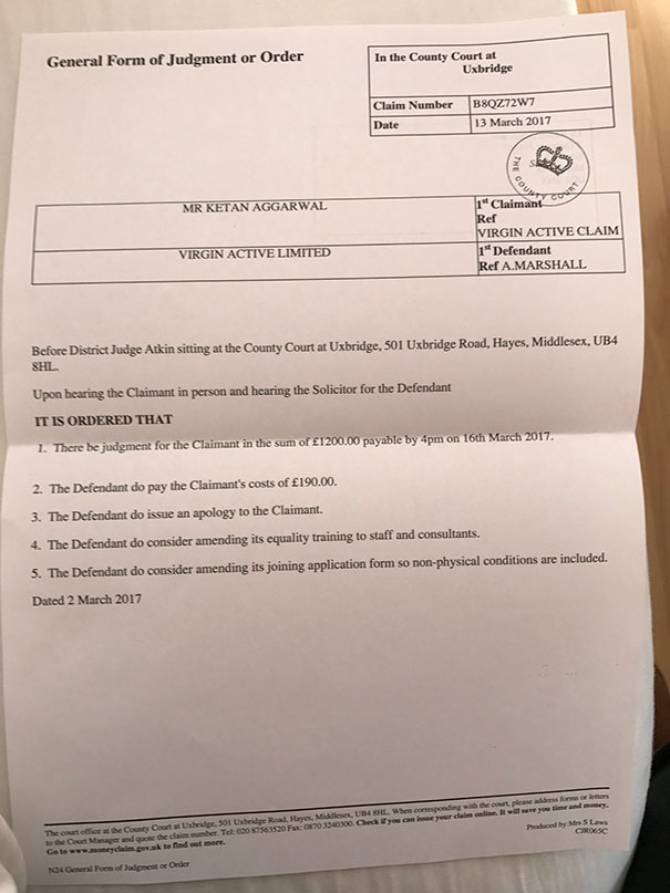 Autistic Man Called &#8220;Stupid&#8221; By Gym Staff Teaches Himself Law, Sues The Company And Wins