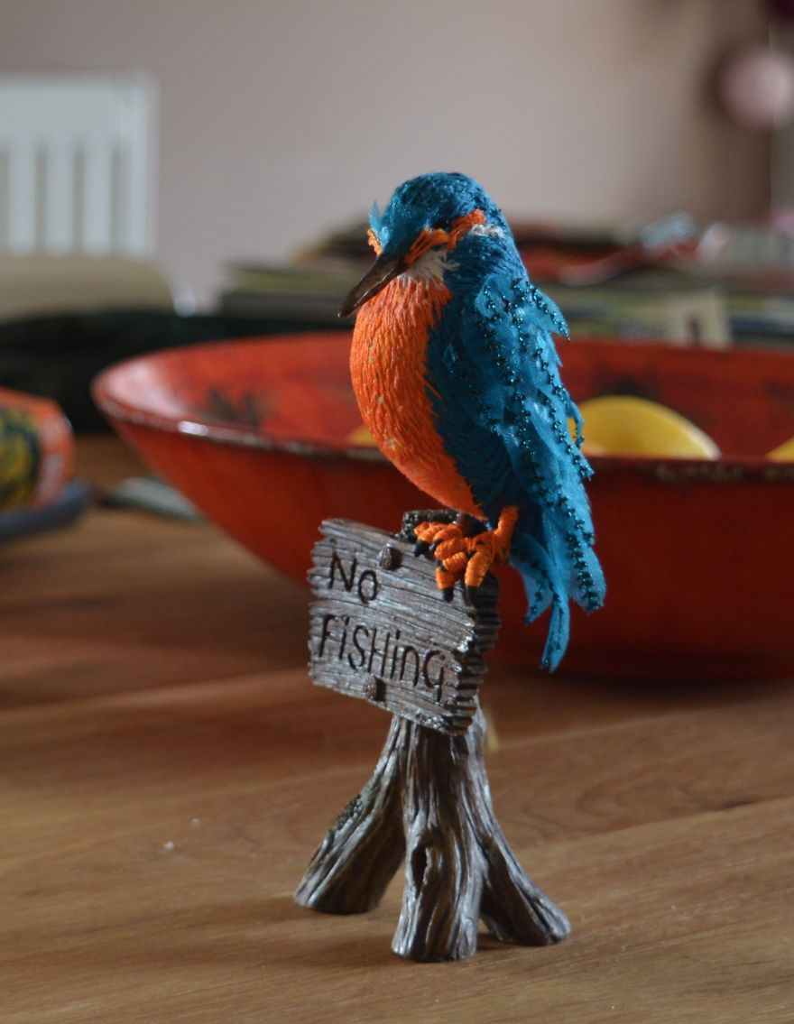 I Make Birds From Fabric And Thread I Make Birds From Fabric And Thread