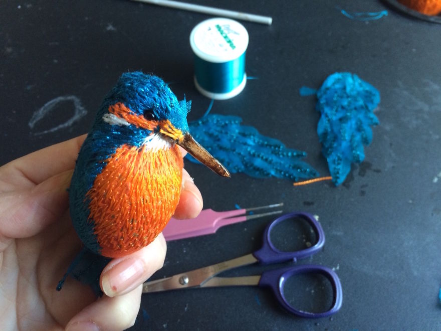 I Make Birds From Fabric And Thread I Make Birds From Fabric And Thread