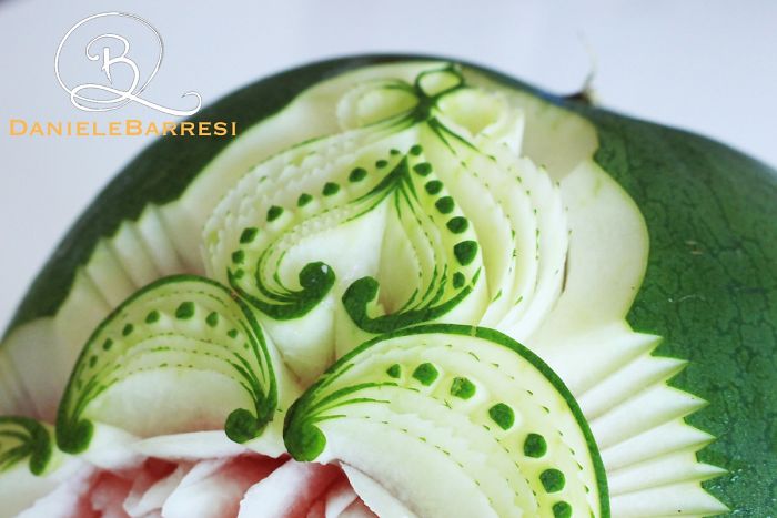 I Turn Watermelons Into Intricate Sculptures I Turn Watermelons Into Intricate Sculptures