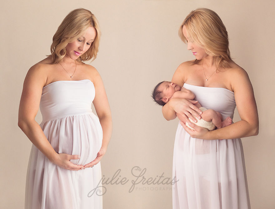 Baby In Womb: Before And After