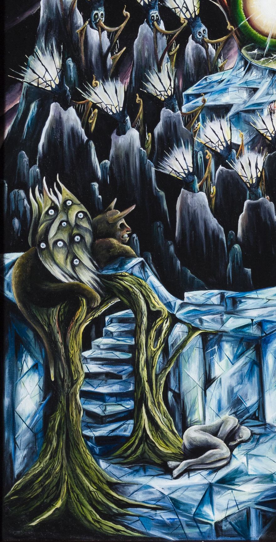 It Took Me 18 Months To Create This Impressive 2&#215;3 Meter Sculpture Of The Book Of Revelations