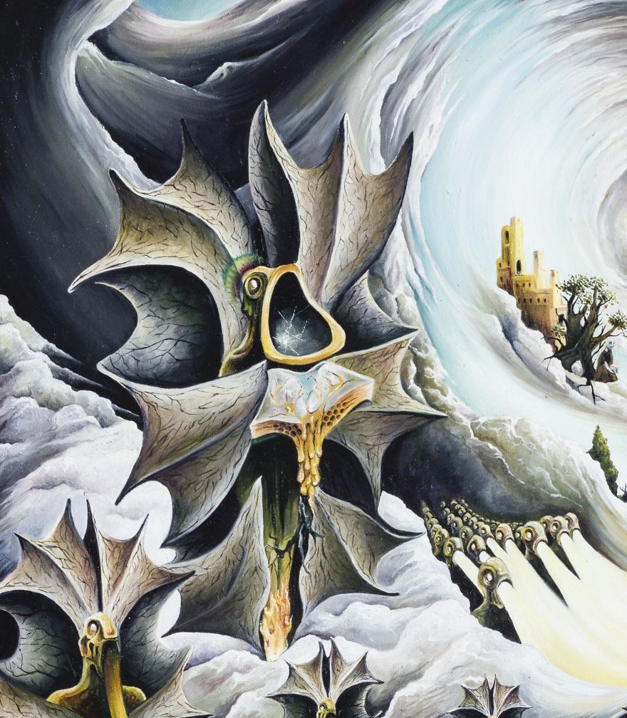 It Took Me 18 Months To Create This Impressive 2&#215;3 Meter Sculpture Of The Book Of Revelations