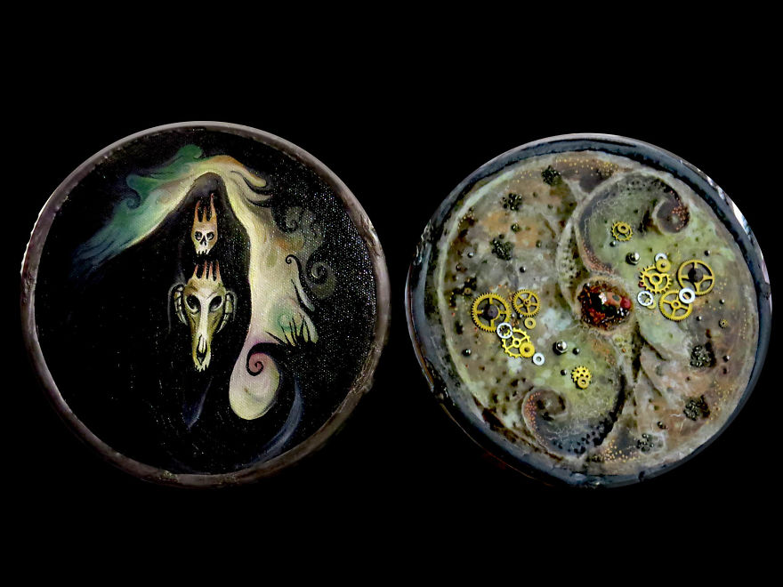 It Took Me 18 Months To Create This Impressive 2&#215;3 Meter Sculpture Of The Book Of Revelations