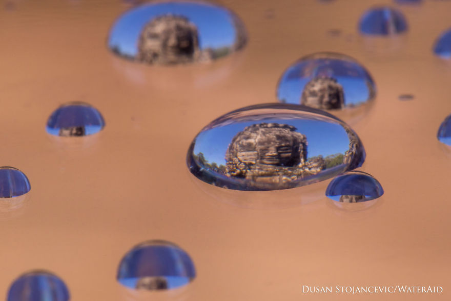 I Captured People Inside Tiny Water Droplets To Mark World Water Day I Captured People Inside Tiny Water Droplets To Mark World Water Day