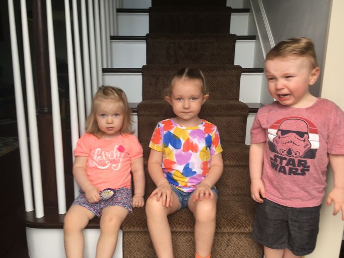 People Ask Me How It Is To Have 3 Little Kids. My Pictures Sum It Up Pretty Well People Ask Me How It Is To Have 3 Little Kids. My Pictures Sum It Up Pretty Well