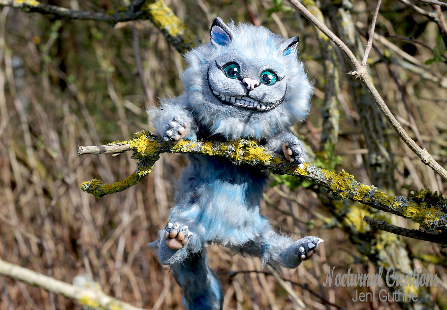 I Created A Chester The Cheshire Cat Art Doll I Created A Chester The Cheshire Cat Art Doll