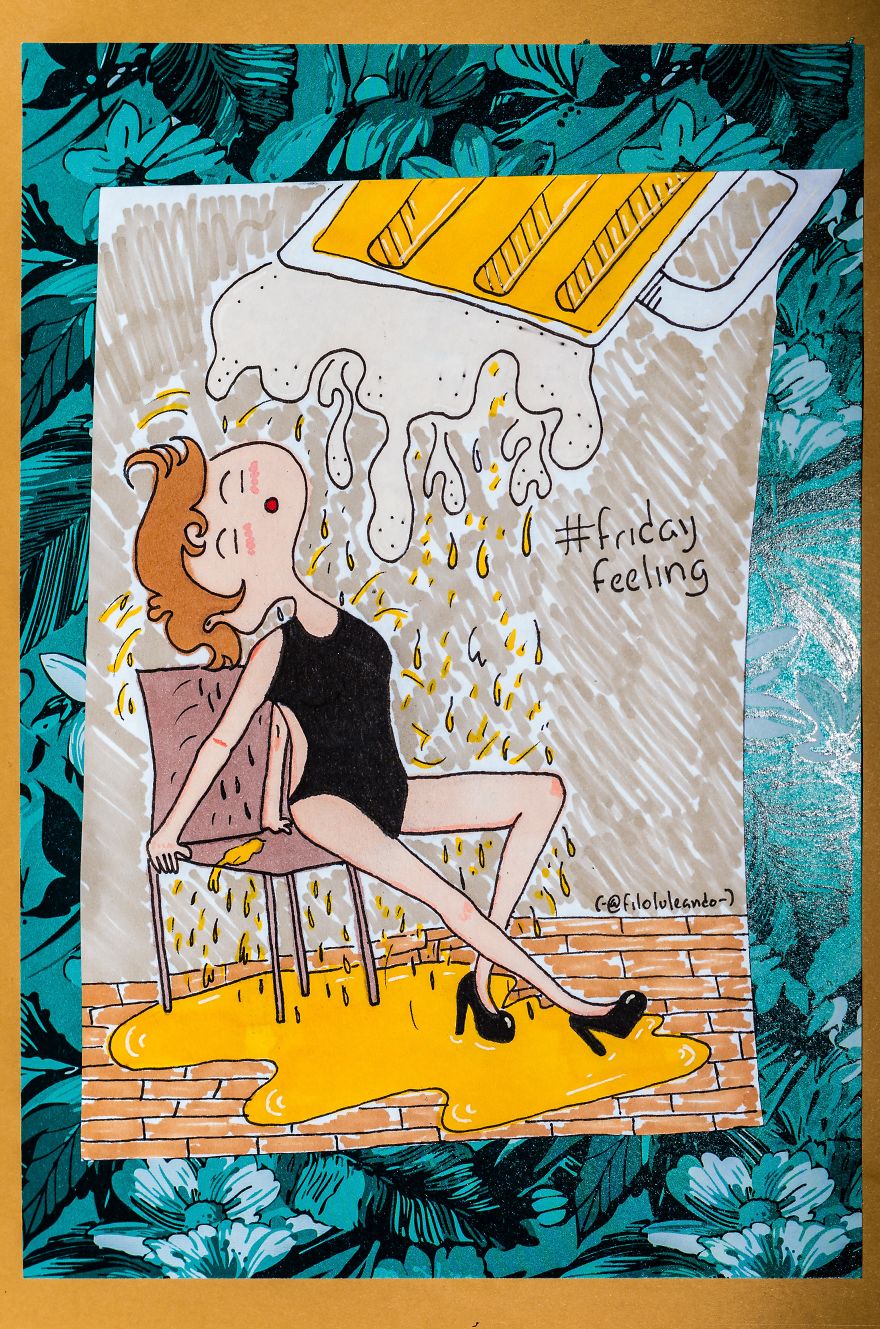 I Draw Funny Comics About How Daily Life Feels Like… Or At Least It Does In My Mind I Draw Funny Comics About How Daily Life Feels Like… Or At Least It Does In My Mind