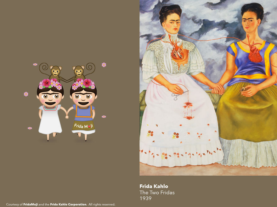 I Turned My Emoji Keyboard Into A Frida Kahlo Art Gallery I Turned My Emoji Keyboard Into A Frida Kahlo Art Gallery