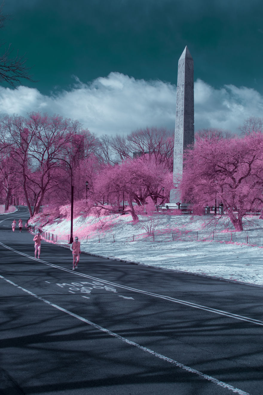 I Captured How New York Would Look Like If You Saw It In Infrared I Captured How New York Would Look Like If You Saw It In Infrared
