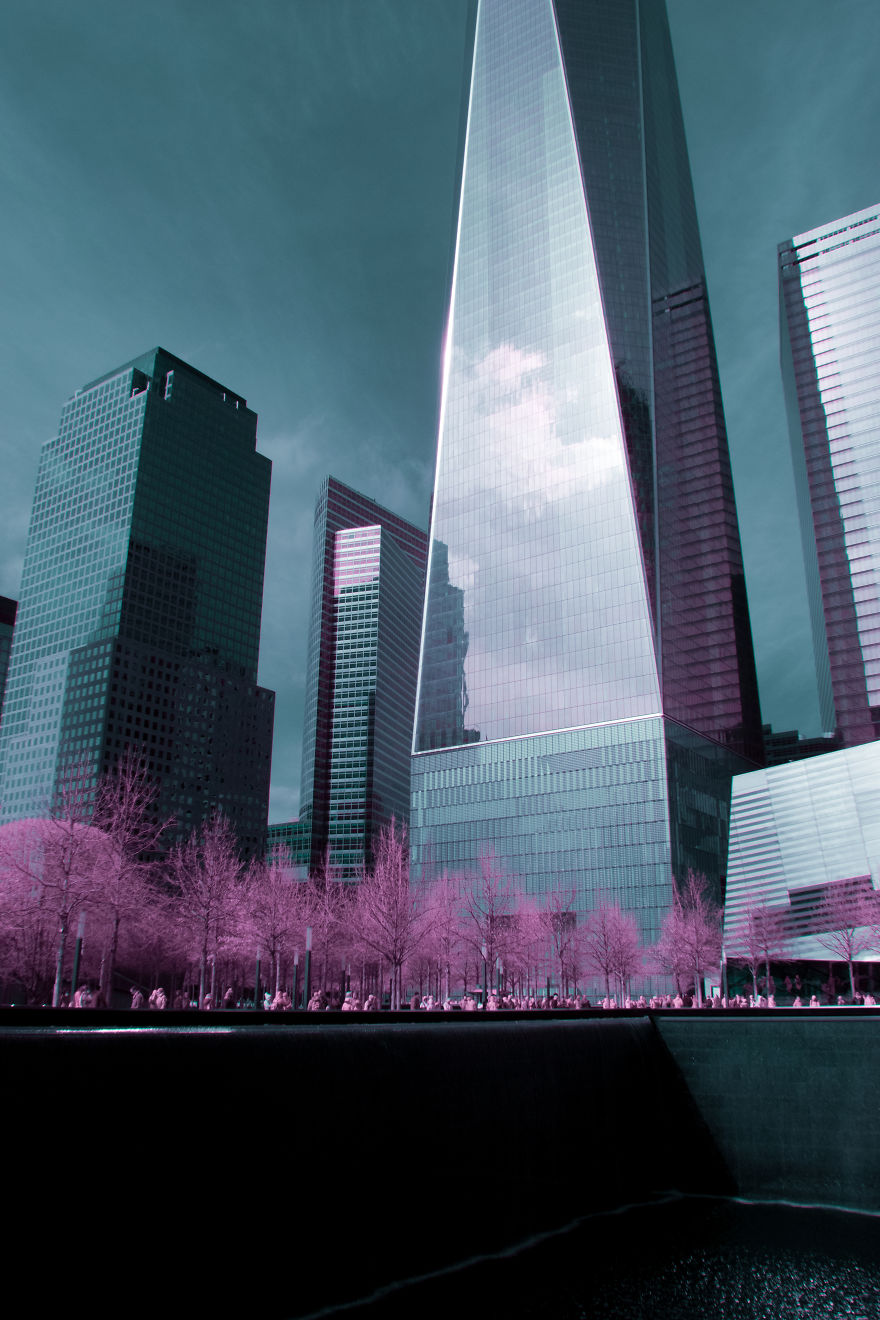 I Captured How New York Would Look Like If You Saw It In Infrared I Captured How New York Would Look Like If You Saw It In Infrared
