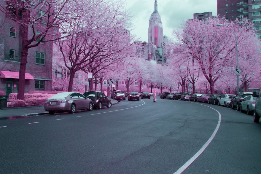 I Captured How New York Would Look Like If You Saw It In Infrared I Captured How New York Would Look Like If You Saw It In Infrared