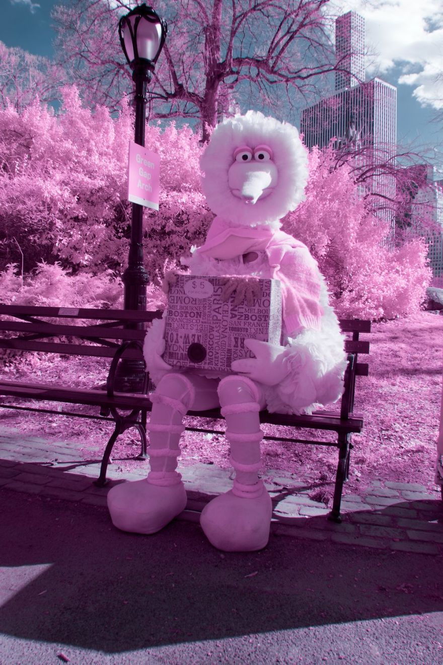 I Captured How New York Would Look Like If You Saw It In Infrared I Captured How New York Would Look Like If You Saw It In Infrared