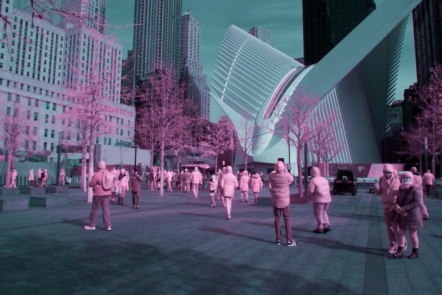 I Captured How New York Would Look Like If You Saw It In Infrared I Captured How New York Would Look Like If You Saw It In Infrared