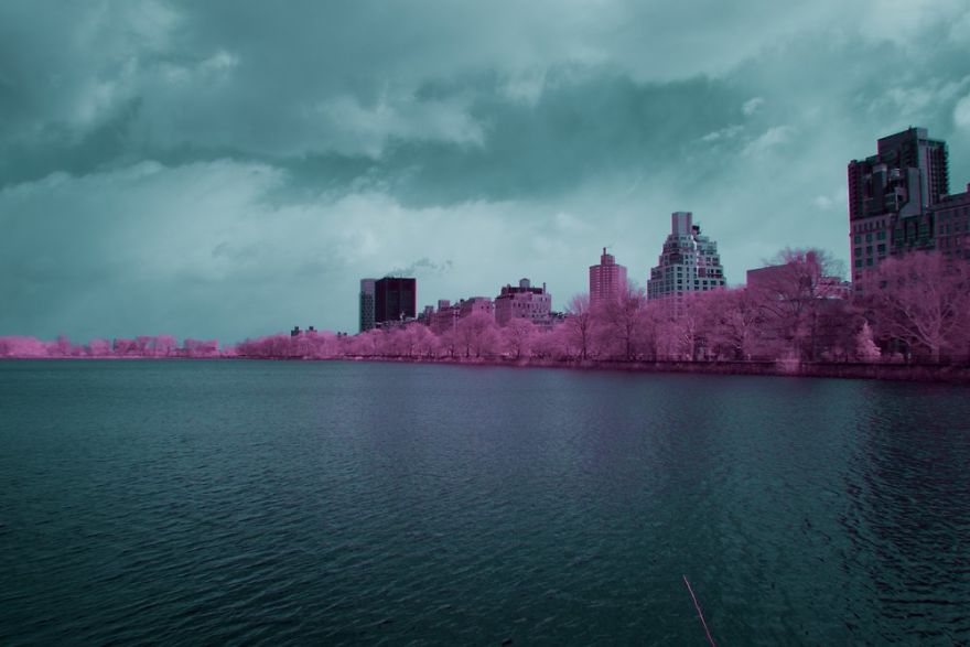 I Captured How New York Would Look Like If You Saw It In Infrared I Captured How New York Would Look Like If You Saw It In Infrared