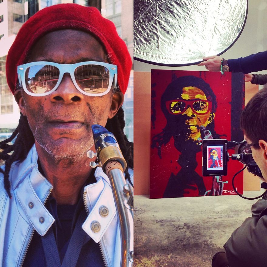 I Paint People I See In Coffee Shops, On The Streets, And On Instagram And Then Give These Paintings Away I Paint People I See In Coffee Shops, On The Streets, And On Instagram And Then Give These Paintings Away