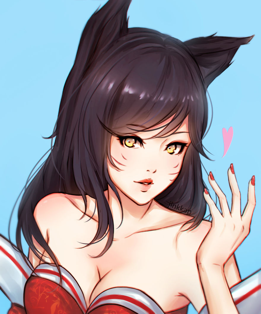 I Draw Portraits Of Anime Girls