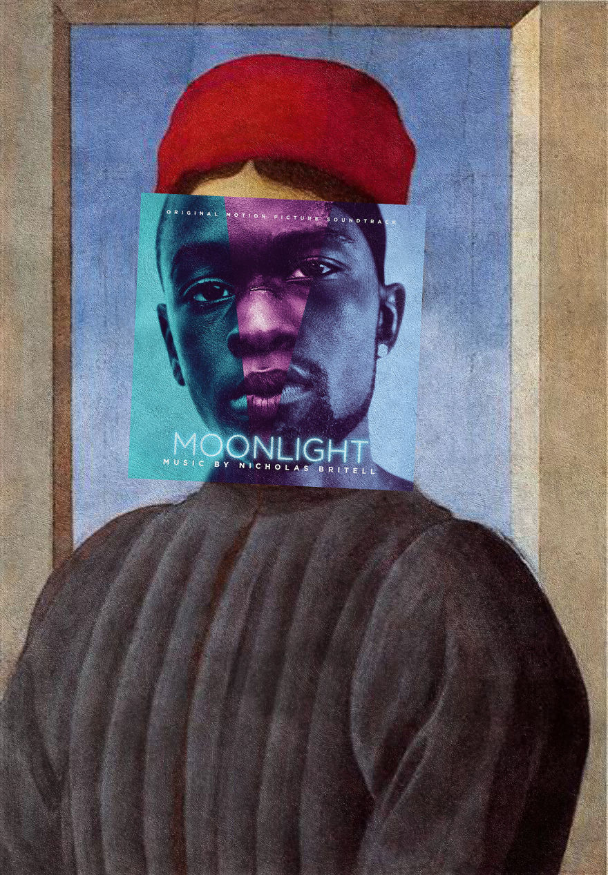I Combine Movie Soundtrack Album Covers With Classical Paintings