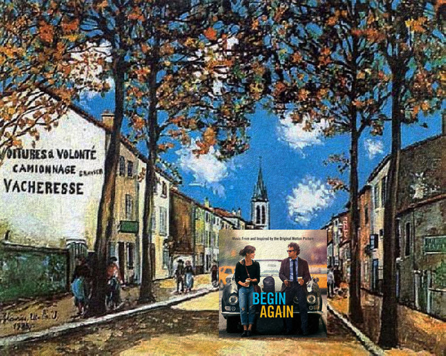 I Combine Movie Soundtrack Album Covers With Classical Paintings