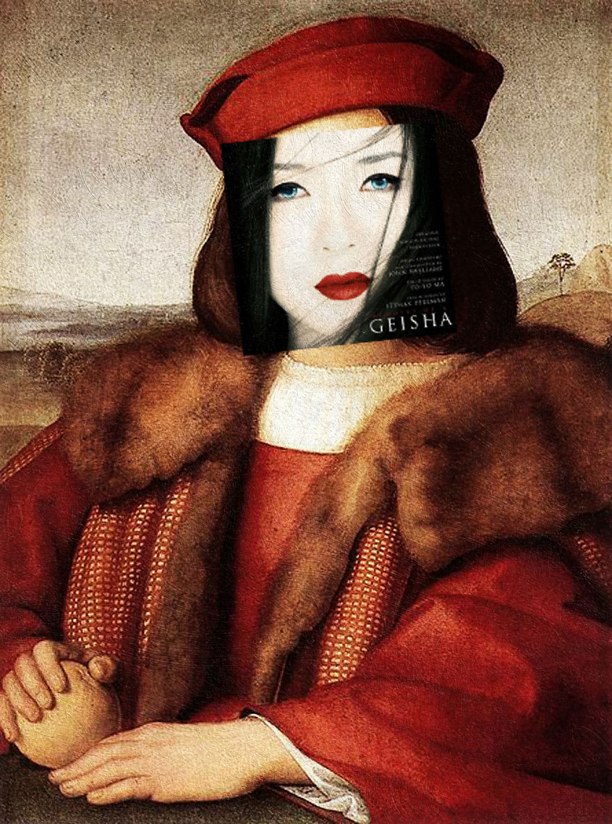 I Combine Movie Soundtrack Album Covers With Classical Paintings