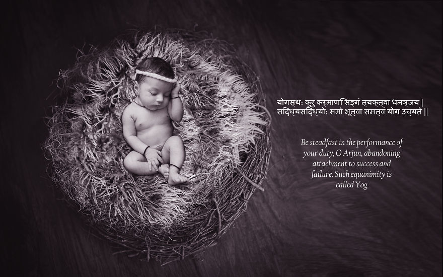 Indian Photographer Captures Meditation Pose By Newborn That Goes Viral Indian Photographer Captures Meditation Pose By Newborn That Goes Viral