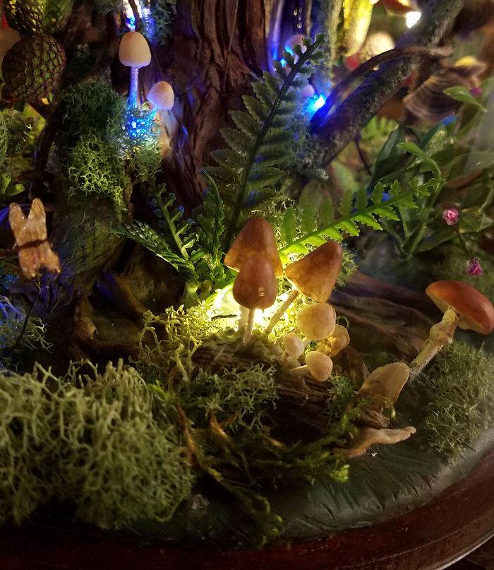 Mom Makes A Studio Ghibli-Inspired Terarrium For Her Daughter&#8217;s Birthday And It Will Spirit You Away