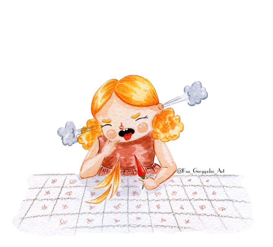 My 3-Year-Old Daughter Never Lets Me Get Bored So I Started Illustrating Our Life My 3-Year-Old Daughter Never Lets Me Get Bored So I Started Illustrating Our Life