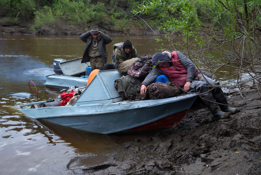 Photographer Joins Illegal Mammoth Tusk Hunt In Siberia, Captures How They Get Rich, Get Drunk And Nearly Die