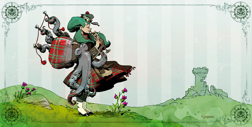 Disney Illustrator Imagines A Life With A Pet Octopus, And It’s Just Too Adorable (79 Pics) Disney Illustrator Imagines A Life With A Pet Octopus, And It’s Just Too Adorable (79 Pics)