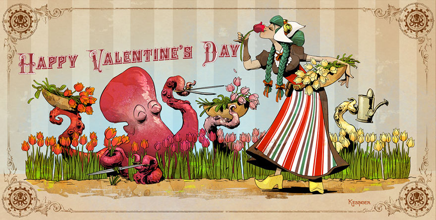 Disney Illustrator Imagines A Life With A Pet Octopus, And It’s Just Too Adorable (79 Pics) Disney Illustrator Imagines A Life With A Pet Octopus, And It’s Just Too Adorable (79 Pics)