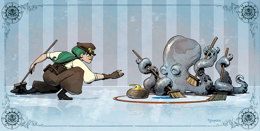 Disney Illustrator Imagines A Life With A Pet Octopus, And It’s Just Too Adorable (79 Pics) Disney Illustrator Imagines A Life With A Pet Octopus, And It’s Just Too Adorable (79 Pics)