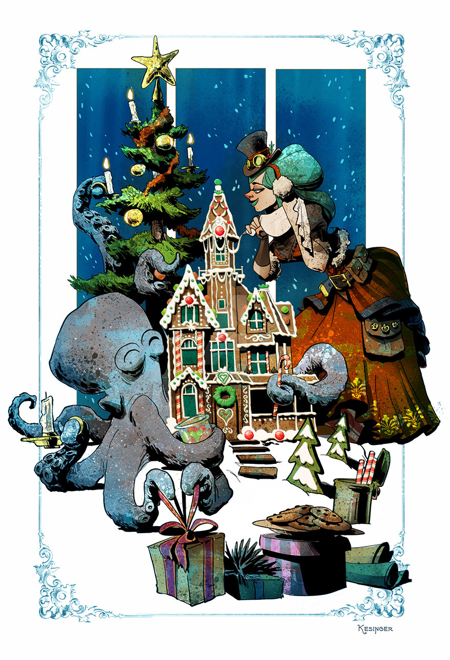 Disney Illustrator Imagines A Life With A Pet Octopus, And It’s Just Too Adorable (79 Pics) Disney Illustrator Imagines A Life With A Pet Octopus, And It’s Just Too Adorable (79 Pics)