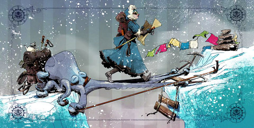 Disney Illustrator Imagines A Life With A Pet Octopus, And It’s Just Too Adorable (79 Pics) Disney Illustrator Imagines A Life With A Pet Octopus, And It’s Just Too Adorable (79 Pics)