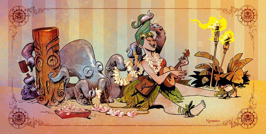 Disney Illustrator Imagines A Life With A Pet Octopus, And It’s Just Too Adorable (79 Pics) Disney Illustrator Imagines A Life With A Pet Octopus, And It’s Just Too Adorable (79 Pics)