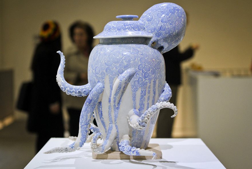 Half-Octopus, Half-Pottery: Japanese Artist Creates Ceramics That Blur The Line Between Function And Form