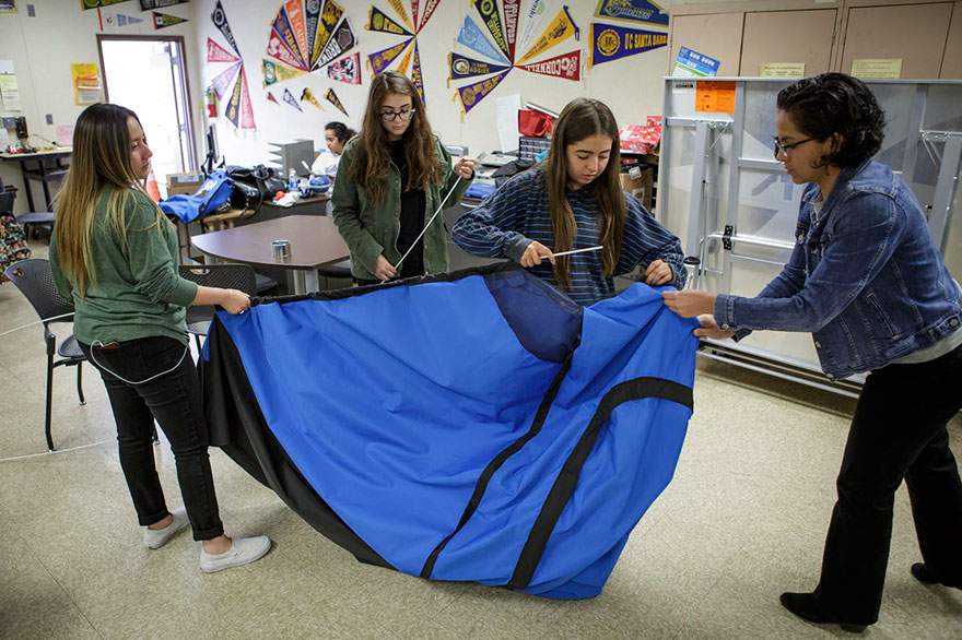 Teen Girls Invent Solar-Powered Tent For Homeless With No Engineering Experience, Win Grant From MIT