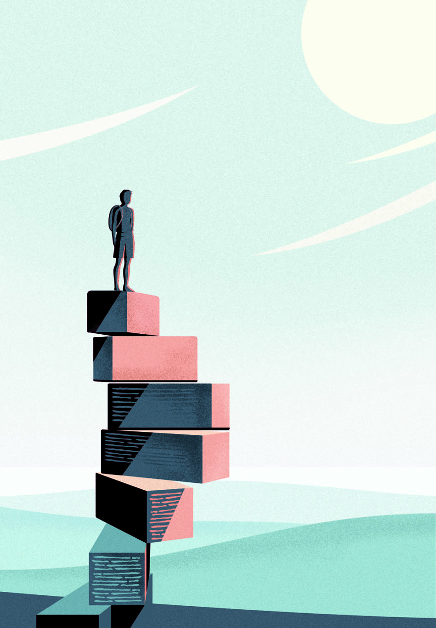 The Incredible Landmarks With Minimal Art Style.