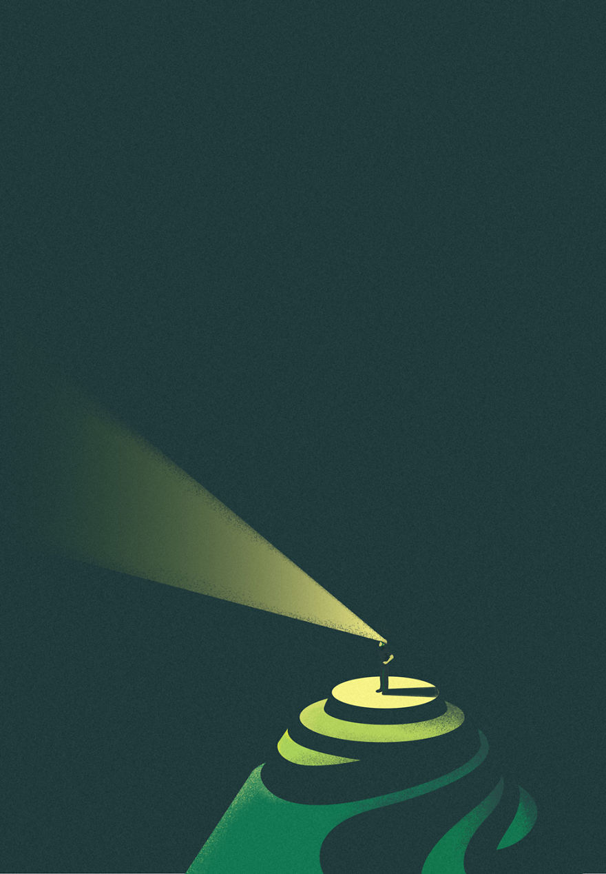 The Incredible Landmarks With Minimal Art Style.