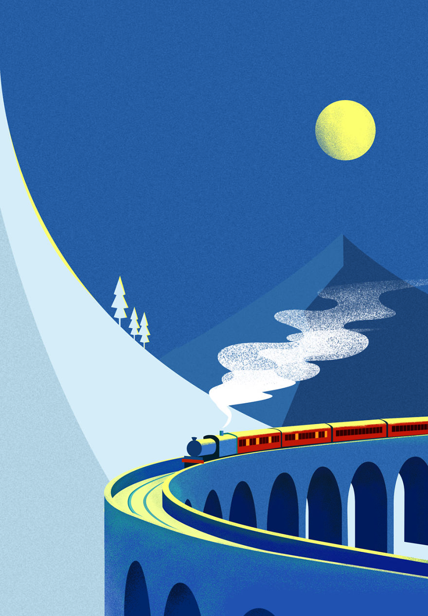 The Incredible Landmarks With Minimal Art Style.