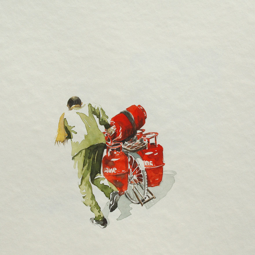 I Illiustrate Bicycle Stories From India