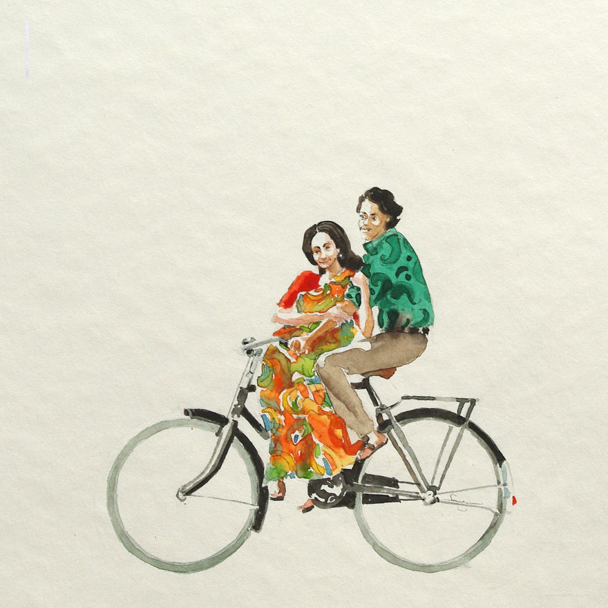 I Illiustrate Bicycle Stories From India